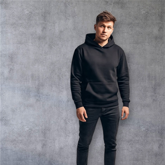 NEMESIS Polerón Canguro Black