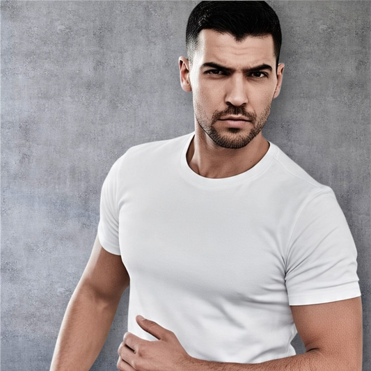 NEMESIS Polera Regular Fit White