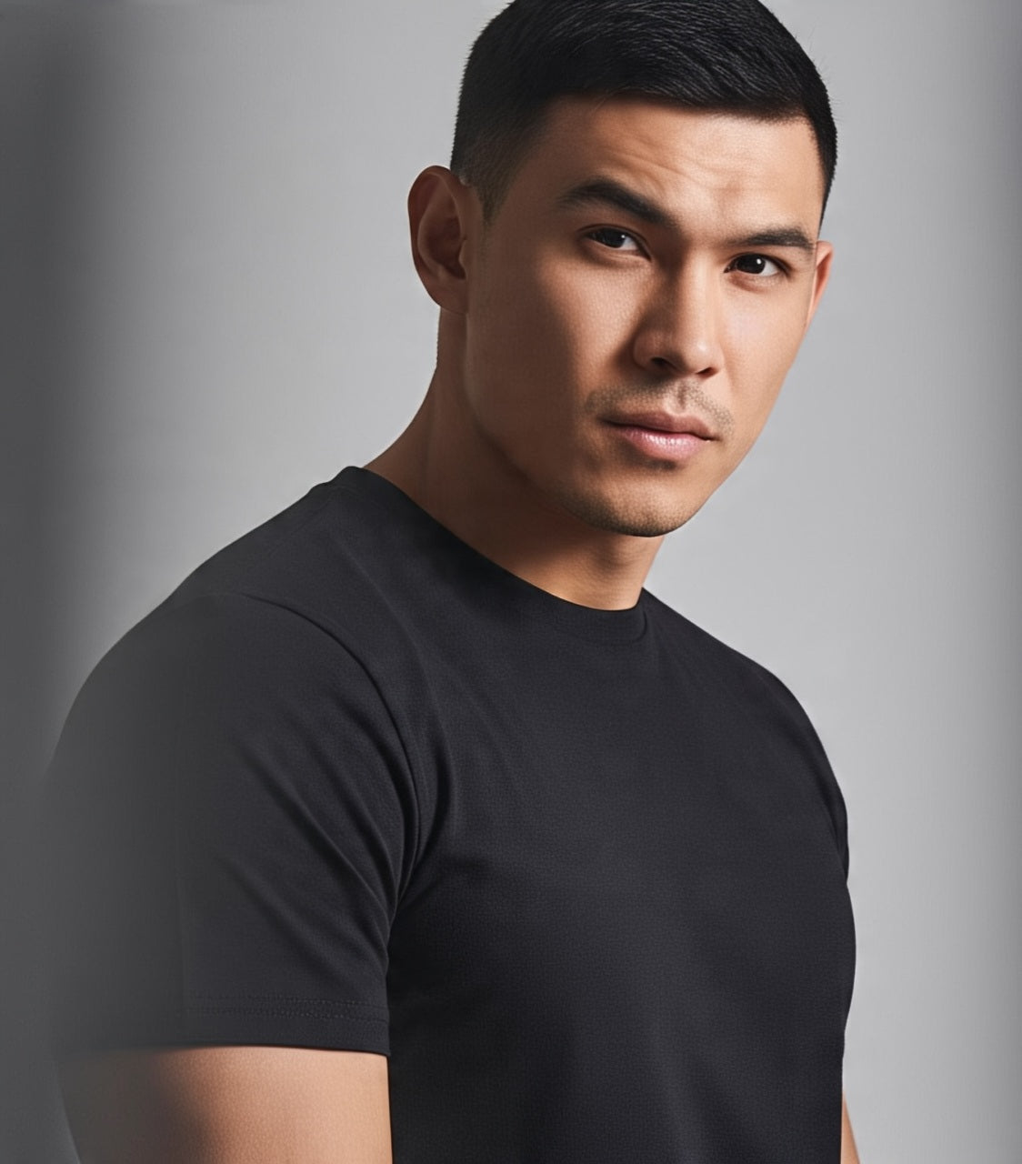 NEMESIS Polera Regular Fit Black