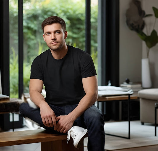 NEMESIS Polera Regular Fit Black